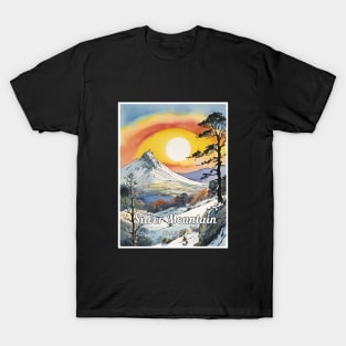 Silver Mountain ski idaho usa T-Shirt